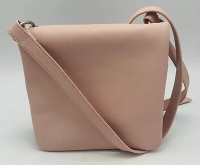 #ad HOBO Brand Crossbody Bag Soft Pink Square Small Adjustable Strap