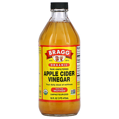 #ad Organic Apple Cider Vinegar with The #x27;Mother#x27; 16 fl oz 473 ml