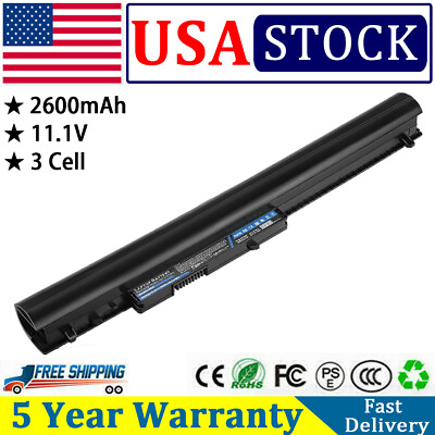 #ad Replace Battery with For HP Spare 776622 001 LA03 15 f272wm 15 f222wm Notebook