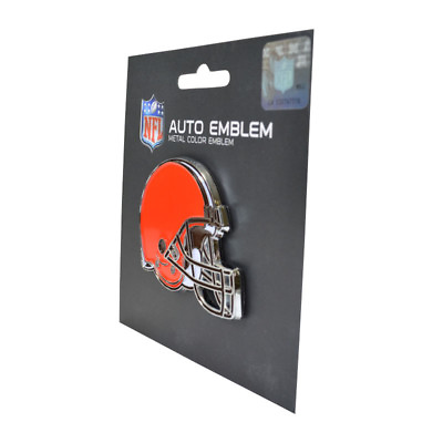 #ad Official Licensed NFL Cleveland Browns 3D Auto Metal Color Emblem