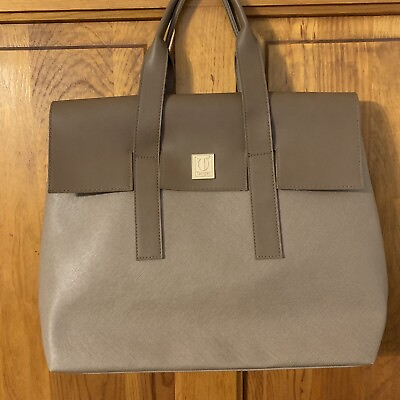 #ad Tote Bag Purse Brown NEW Large