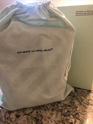#ad AUTHENTIC Brand Off White tote bag With Two Shoulder Straps. Crossbody