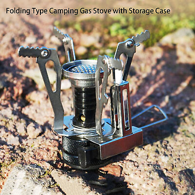 #ad Stove Burner Compact Size Multipurpose Backpacking Mini Stove Tourist Cooking