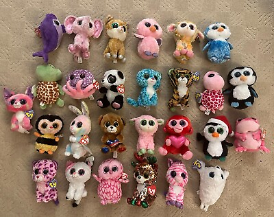 #ad YOU PICK FROM 28 TY Beanie Boos 6quot; MINT w TAGS Rare Retired amp; Retail Excl.