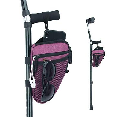 #ad Forearm Crutch Bag Lightweight and Waterproof Forearm Crutch Accessories Stor...