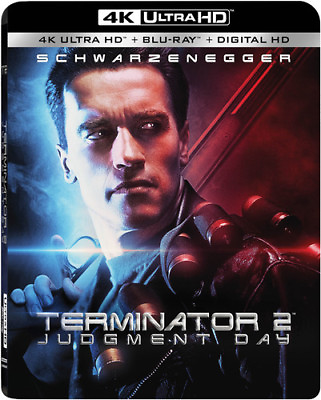#ad Terminator 2: Judgment Day New 4K UHD Blu ray With Blu Ray 4K Mastering Ac