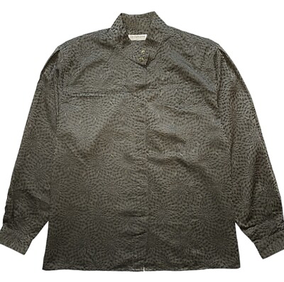 #ad Vintage LIZ CLAIBORNE Womens Sz 14 XL Shirt Blouse Button Up X Large Long Sleeve