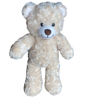 #ad Build A Bear quot;Happy Hugsquot; Teddy Bear Stuffed Plush Animal 16quot; Beige Tan Soft
