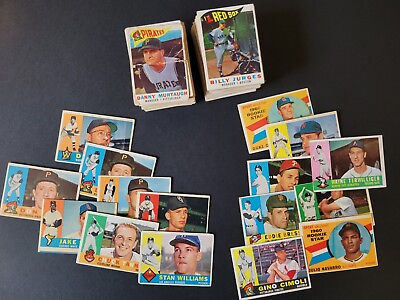 #ad 1960 Topps Baseball Cards 167 Vintage Cards