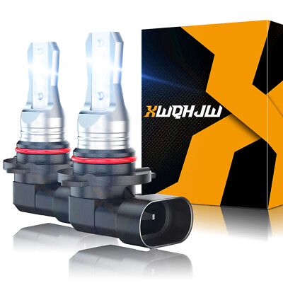 #ad CANBUS 9005 LED Headlight Super Bright Bulbs Kit White 10000LM High Low Beam A