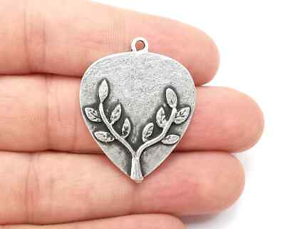 #ad Branch Leaf Heart Charms Plant Nature Dangle Pendant jewelry Accessories G28475