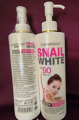 #ad Snail White SPF90 PAFace Body Whitening Firm Elastic Line Wrinkles Lotion 1 LB