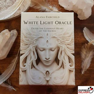 #ad White Light Oracle: Magical Tarot Deck Card Divination English Family Board Game