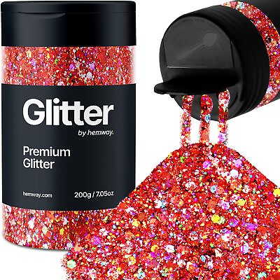 #ad Rose Gold Holographic Glitter Holographic Chunky Glitter 200G 7.05OZ Glitte...