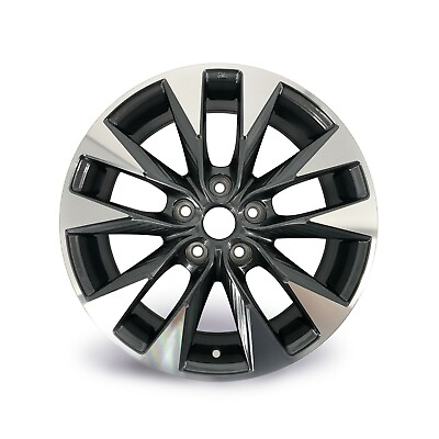 #ad 17quot; NEW WHEEL FOR Nissan Sentra 2016 2019 Machined Grey OEM Quality RIM 62758