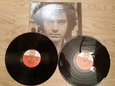 #ad 1973 Neil Diamond ‎Double Gold 2LP Vinyl Bang Records BSD2 227 VG VG