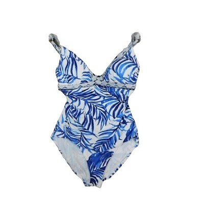 #ad Tommy Bahama Size 8 Tropical Print One Piece Swimsuit Swim