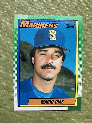 #ad Topps Mariners Mario Diaz 781 Baseball Card READ DESCRIPTION