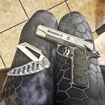 #ad ReCover Tactical RG11 Quick Swap Rubber Grips for the 1911 Black