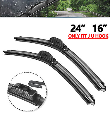 #ad Fit For Buick Century 2007 2002 Windshield Front Rear Wiper Blades 24quot; 22quot; 16quot;