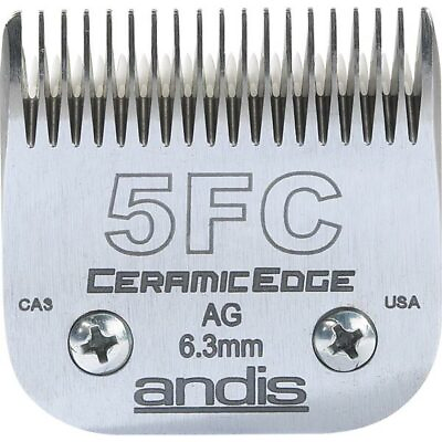 #ad ANDIS CeramicEdge 6.3mm 1 4quot; Blade 5FC 5F*Fits AGCOster A5 A6Many Wahl Clipper