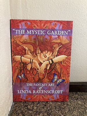 #ad #x27;The Mystic Garden#x27; The Fantasy Art of Linda Ravenscroft Hardback 1st Ed Signed