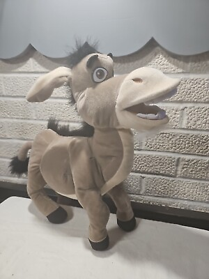 #ad Shrek The Third 3 Donkey Stuffed Plush 13 Inch 2004 Dreamworks Nanco With Tag
