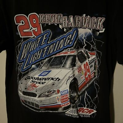 #ad HOT SALE Vintage 00s T Shirt Kevin Harvick #29 NASCAR