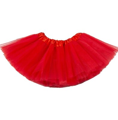 #ad Baby Tutu Skirt Infant Tutus 5 Layers Tulle 1st Birthday Red Sz 0 24 months