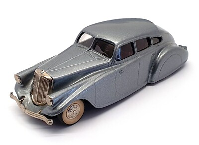 #ad Brooklin Models 1 43 Scale BRK1 L 1933 Pierce Arrow Met Silver Blue
