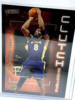 Kobe Bryant Basketball Card #181 Los Angeles Lakers Clutch 2003 NBA Upper Deck $44.64