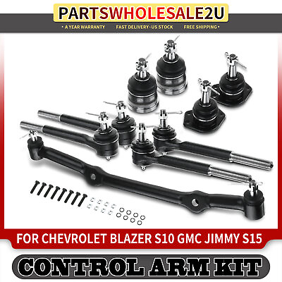#ad 9Pcs Tie Rod End amp; Ball Joint amp; Center Link for Chevy S10 Blazer GMC S15 Jimmy