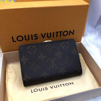 #ad Popular Louis Vuitton Monogram Portefeuil Viennois Clasp Fold Wallet from JAPAN
