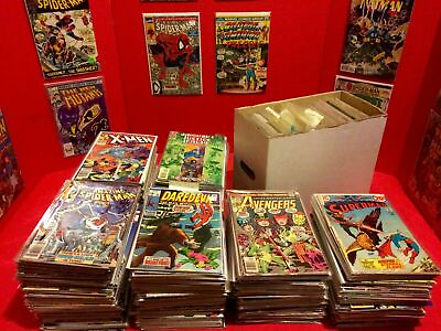 #ad Huge 25 Comic Book Lot Marvel Dc Indies Free Ship Vf To Nm All Ages Pg Only