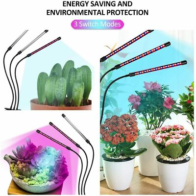 #ad 30W Grow Light LED Plant Full Spectrum for Indoor Plants 10 dimmable Lightness