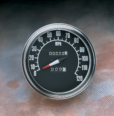 #ad Drag Specialties 5quot; Speedometer fits 1991 1995 Harley Davidson Softail FLSTN