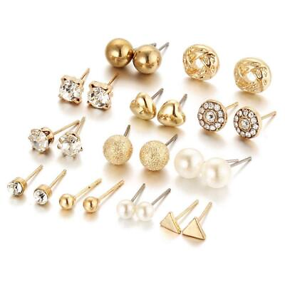 #ad Earrings Women Stud Dangle Drop Wedding Party Jewelry