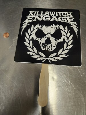 #ad Killswitch Engage 2009 Roadrunner Records Promo Placard Flawless New Old Stock