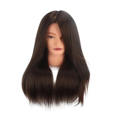 #ad Real Hair Training Mannequin Head Model for Hairstyle Training Hairdresser
