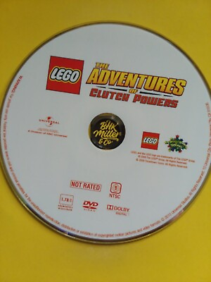 #ad LEGO The Adventures of Clutch Powers DVD DISC SHOWN ONLY