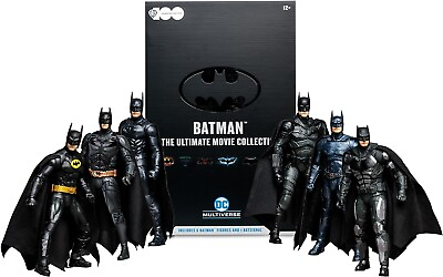 #ad Batman The Ultimate Movie Collection 7in Figure 6pk NEW Free Box Shipping