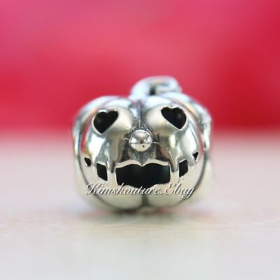 #ad NEW 2018 Authentic Sterling Silver Bead Charm Sweet Pumpkin Charm 797596