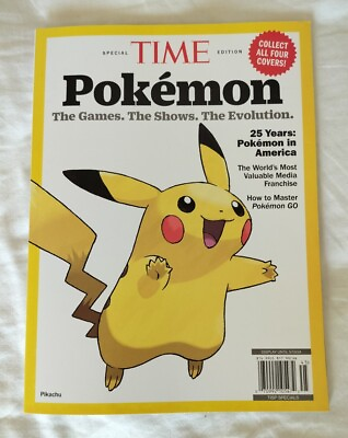 #ad 25 YEARS OF POKEMON IN AMERICA TIME MAGAZINE SPECIAL EDITION 2024 PIKACHU