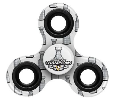 #ad 2017 Pittsburgh Penguins NHL Stanley Cup Champions 3 Way Fidget Spinner z