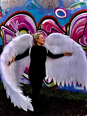 #ad Angel Wings Costume Big Angel Wings Adult Wings Cosplay Halloween Costume Wings