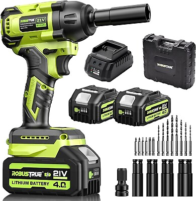 #ad Cordless Impact Wrench 406Ft lbs 550N.m Brushless 1 2 inch Impact Wrench