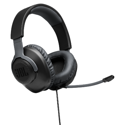 JBL Free WFH Wired Over ear Headset with Detachable Mic Black $17.99