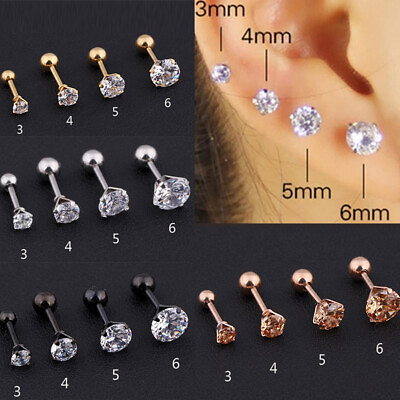 #ad Stud Earrings Earrings Eardrop Ear Ring Stainless Steel Jewelry Women Jewelry