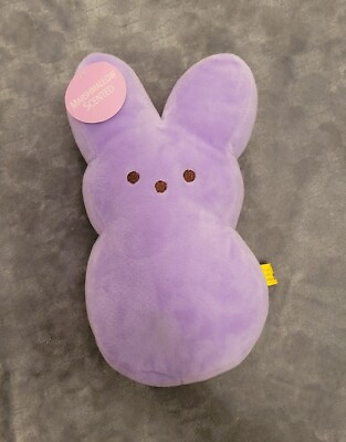 #ad Peeps 9quot; Purple Bunny Rabbit Plush Easter Holiday Stuffed Animal