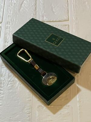 #ad Gucci key holder logo charm bag charm GG vintage 15